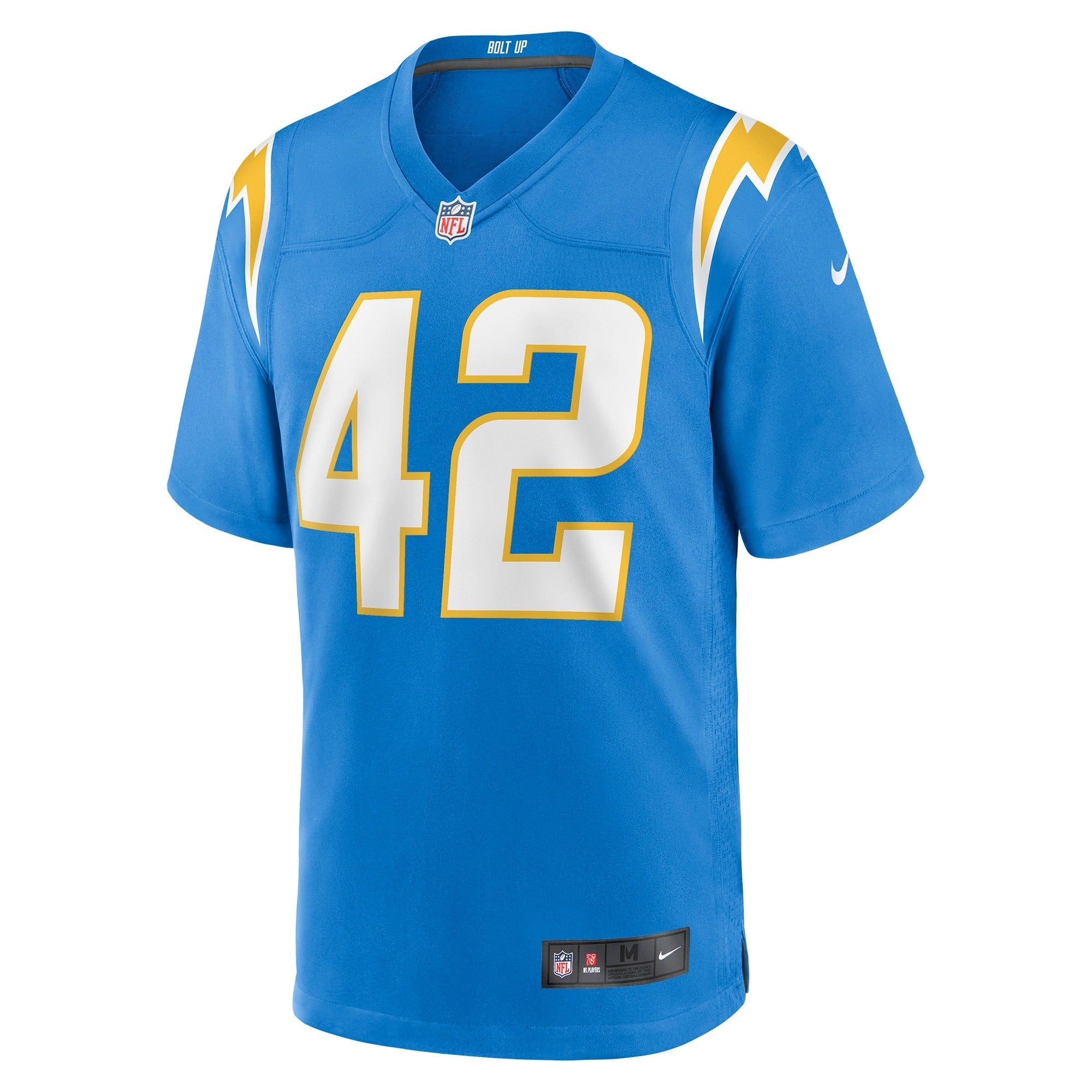 Men's Nike Troy Reeder Powder Blue Los Angeles Chargers Game Jersey - vstockx