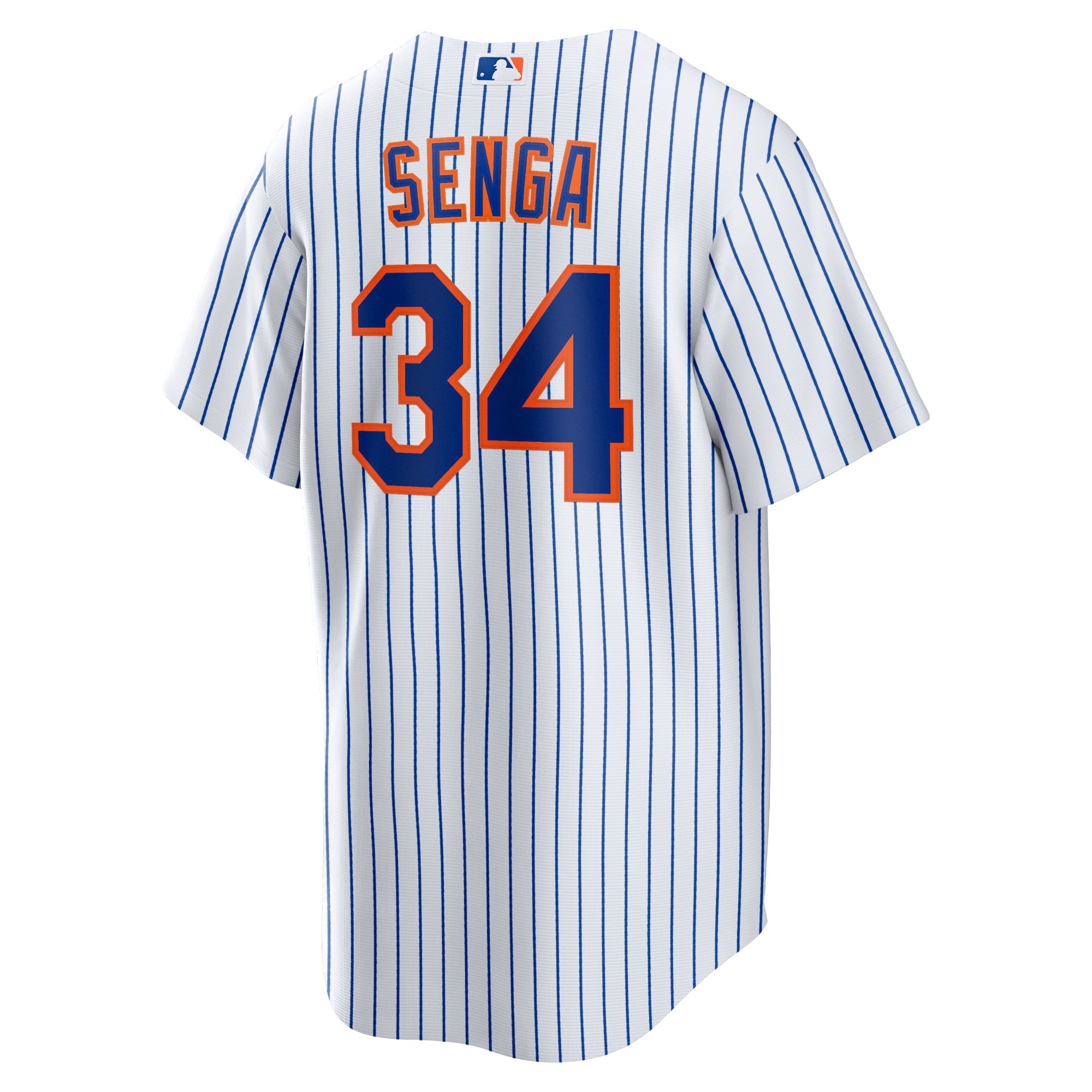 Men's Nike Kodai Senga White/Royal New York Mets Home Replica Player Jersey - vstockx