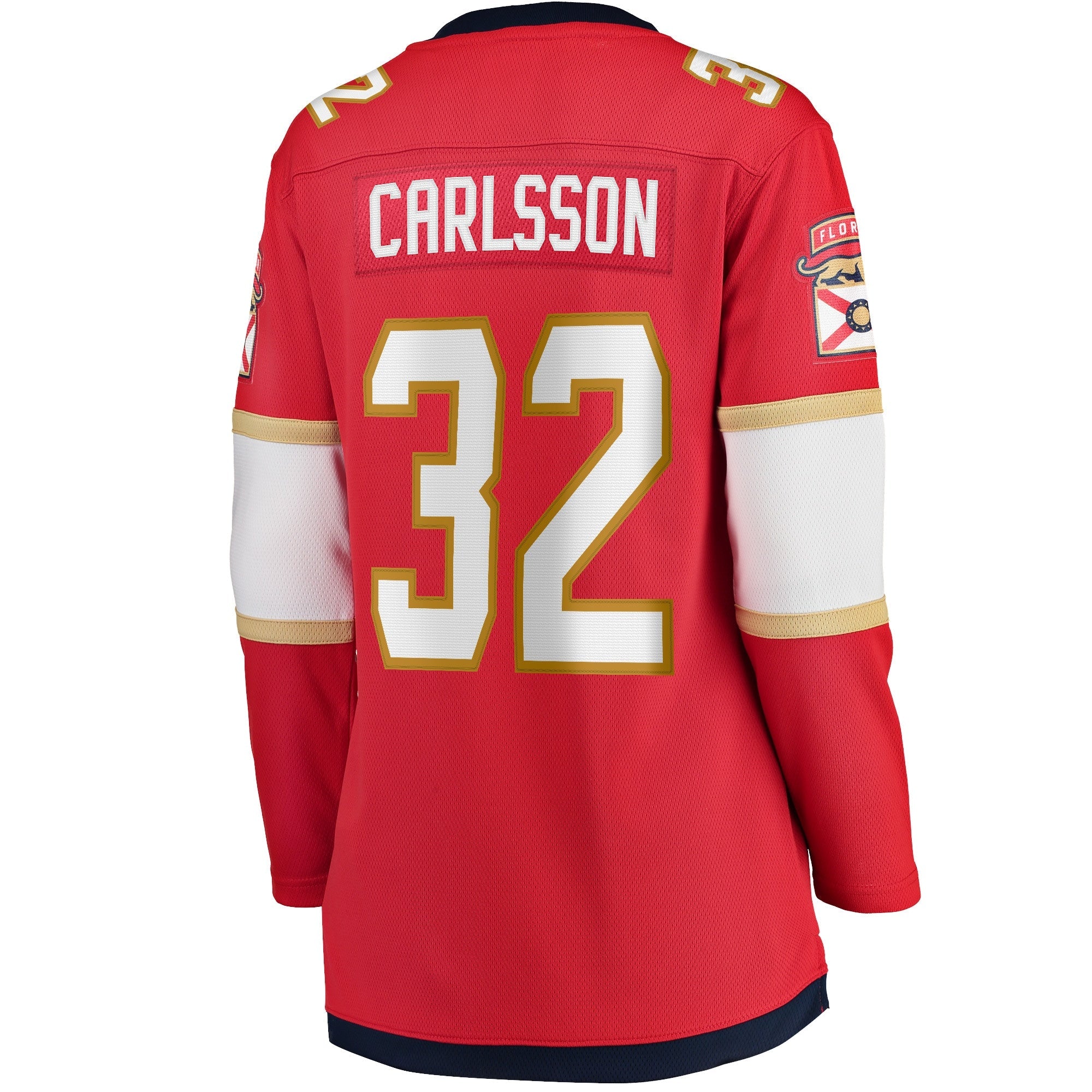 Women's Fanatics Branded Lucas Carlsson Red Florida Panthers Home Breakaway Player Jersey - vstockx