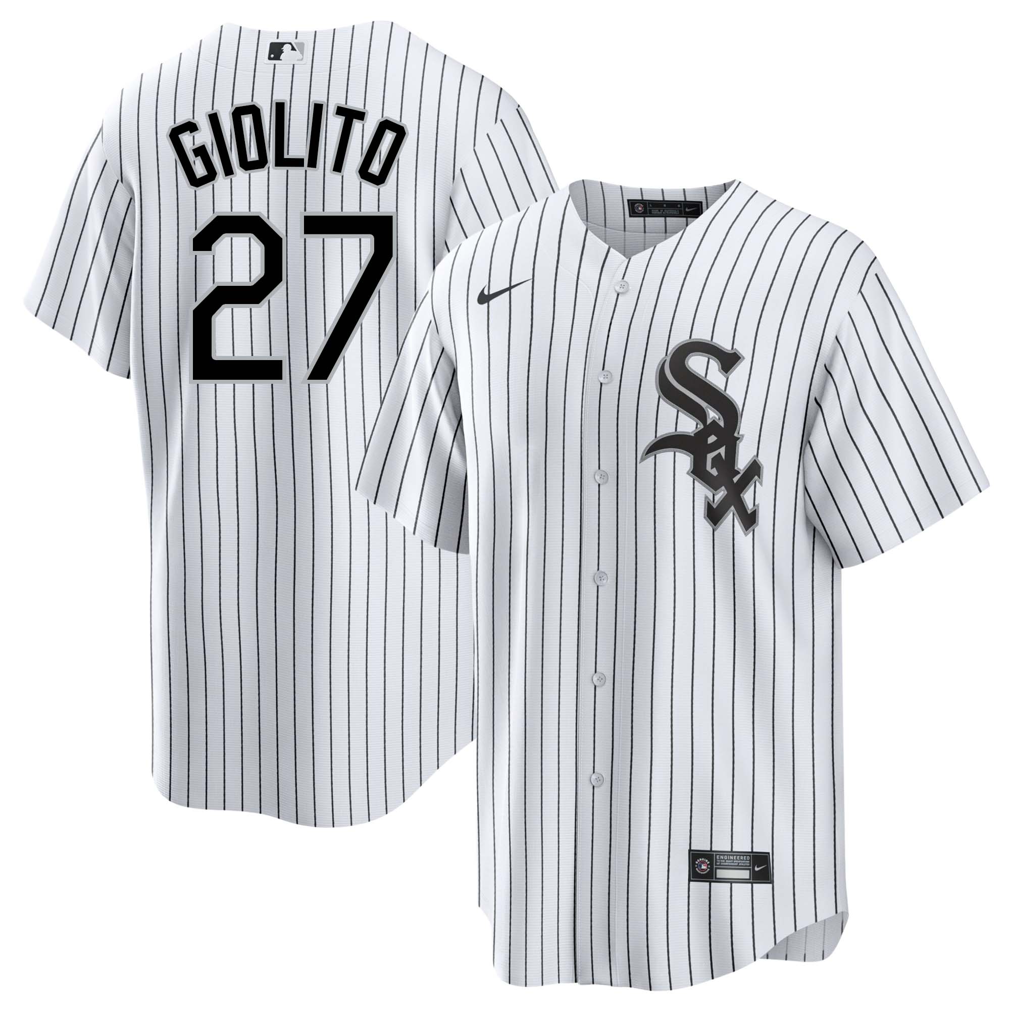 Lucas Giolito Chicago White Sox Home Men's Replica Jersey - vstockx
