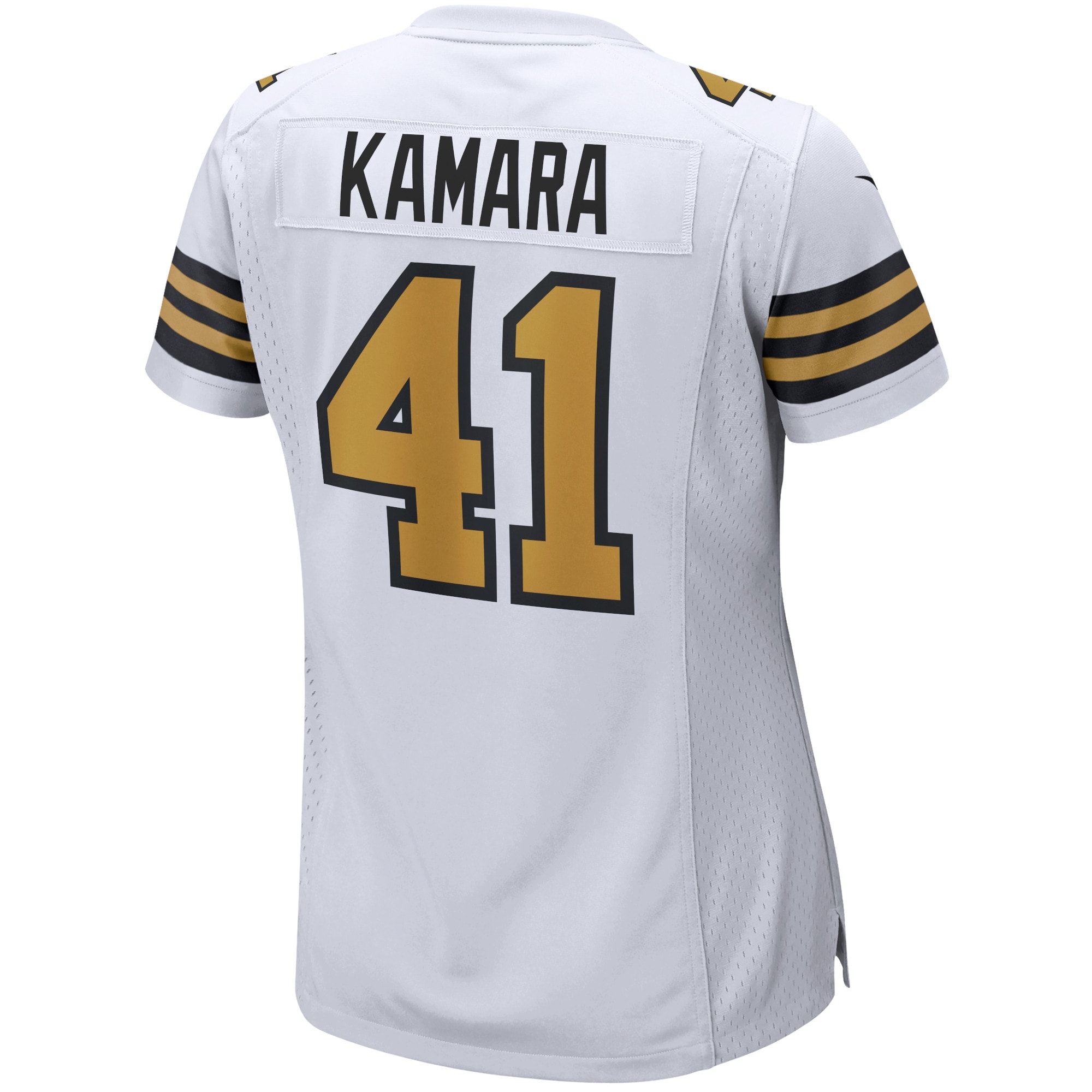 Alvin Kamara New Orleans Saints Nike Women's Alternate Game Player Jersey - White - vstockx