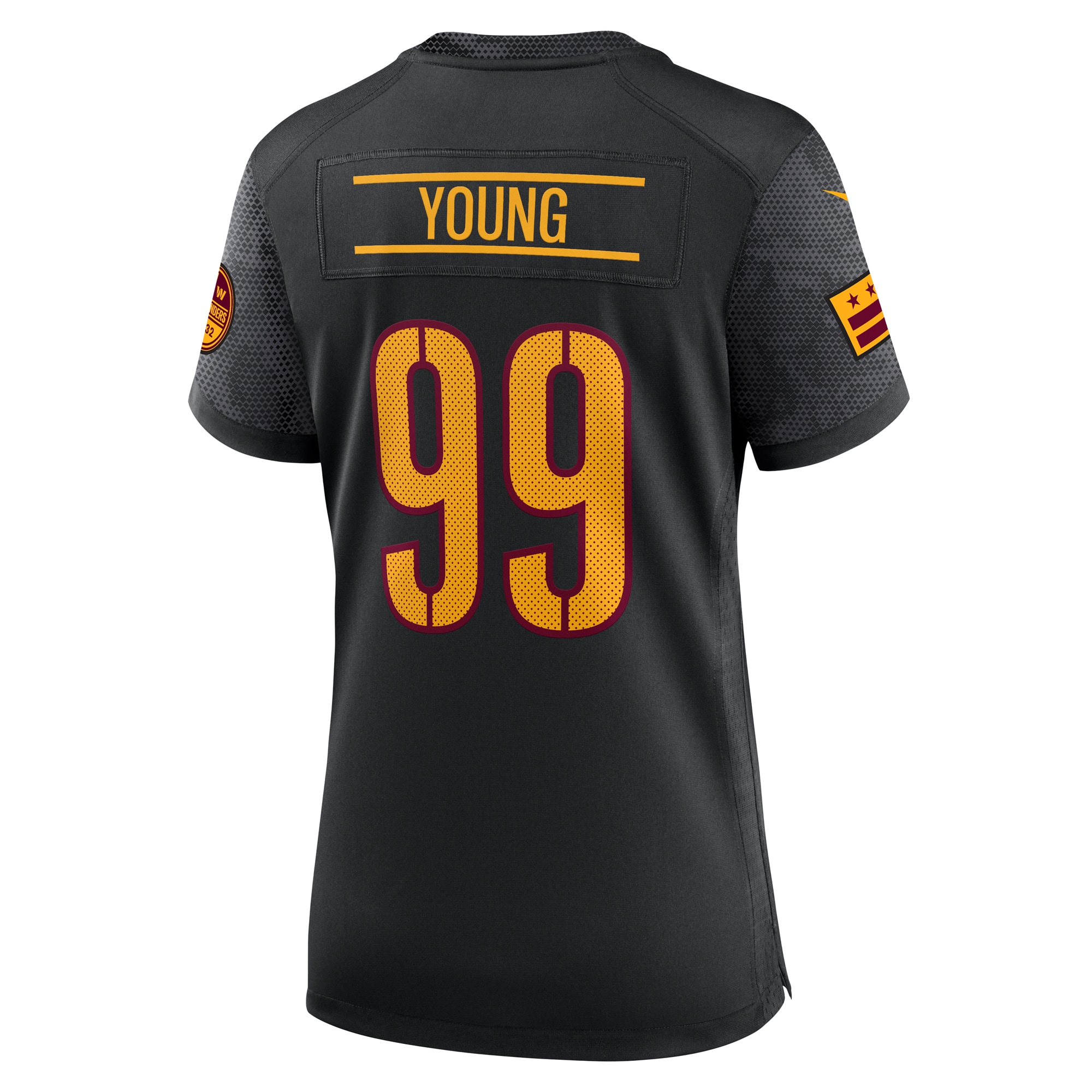 Chase Young Washington Commanders Nike Women's Alternate Game Jersey - Black - vstockx