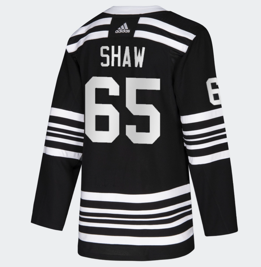 Men's Chicago Blackhawks Andrew Shaw adidas Black Alternate 2019/20 Authentic Player Jersey - vstockx