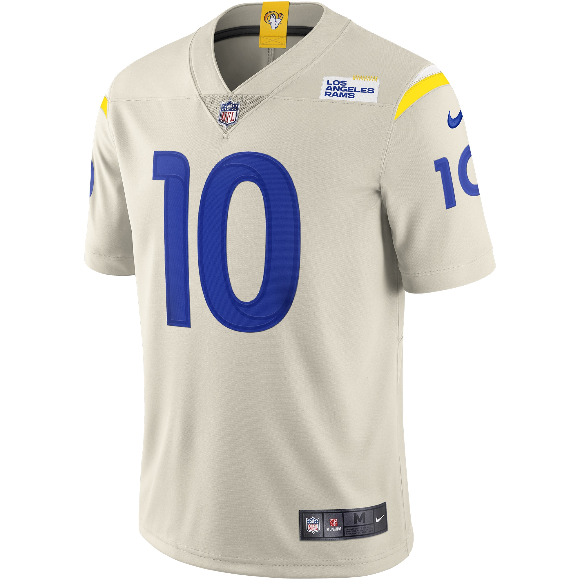 Cooper Kupp Los Angeles Rams Nike Vapor Limited Jersey - Bone - vstockx