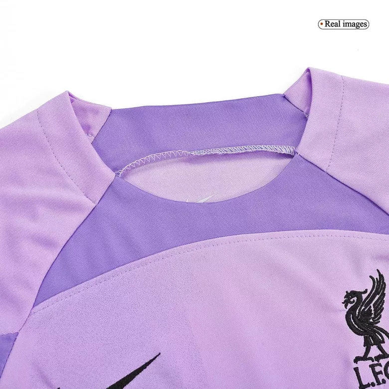 Liverpool Goalkeeper Kids Soccer Jerseys Kit 2022/23 - vstockx