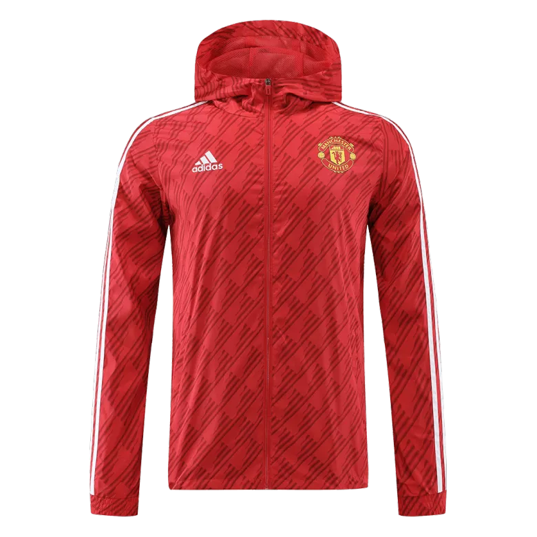 Manchester United Windbreaker Hoodie Jacket 22/23 - vstockx