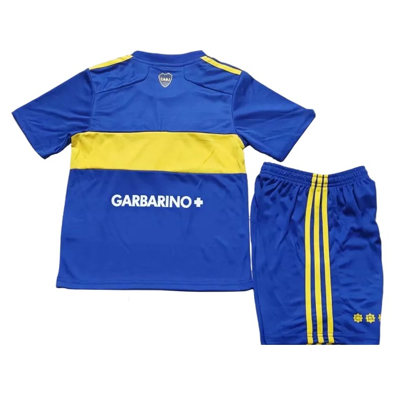 Boca Juniors Home Kids Soccer Jerseys Kit 2021/22 - vstockx