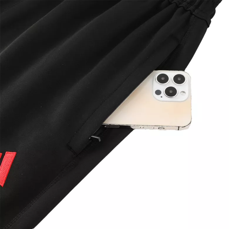 Manchester United Tracksuit 2023/24 Black - vstockx