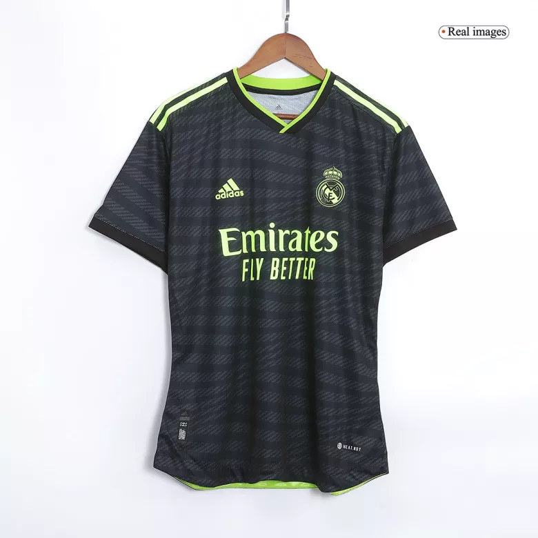 Real Madrid Third Away Authentic Soccer Jersey 2022/23 - vstockx