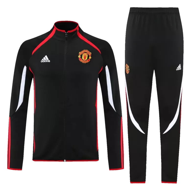 Manchester United Tracksuit 2021/22 Black - vstockx