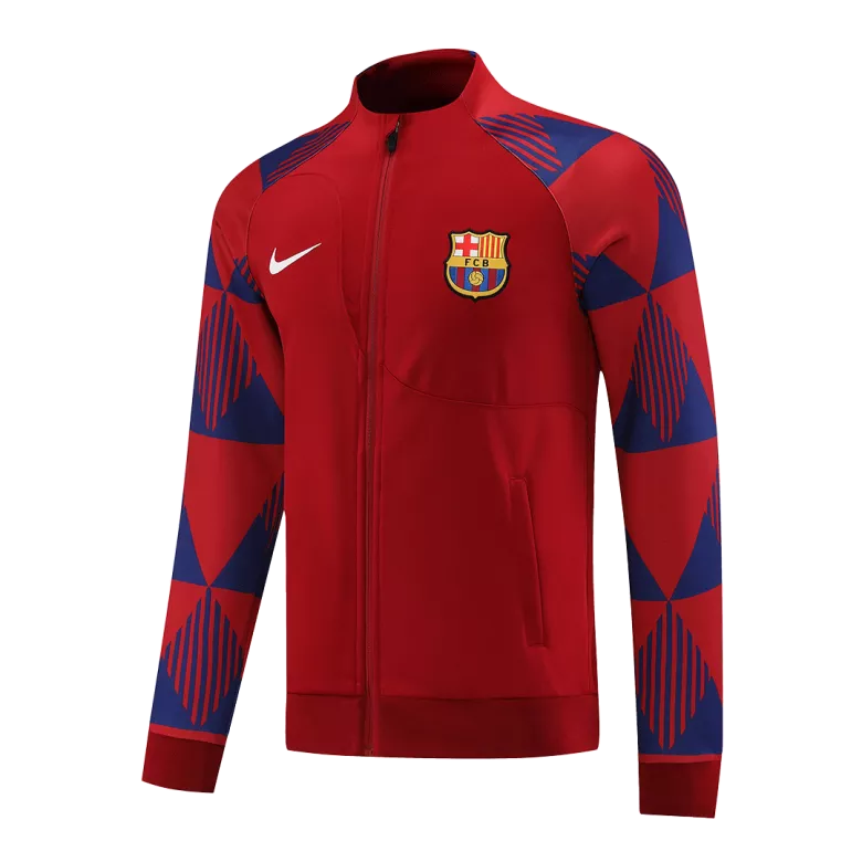 Barcelona Jacket Tracksuit 2022/23 Red - vstockx