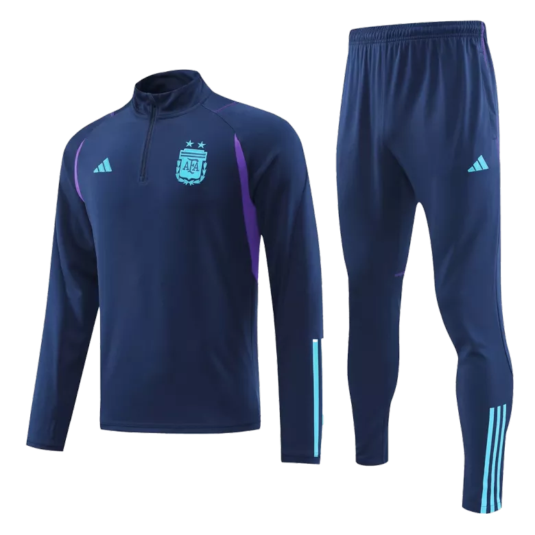 Argentina 1/4 Zip Tracksuit 2022 Royal - vstockx