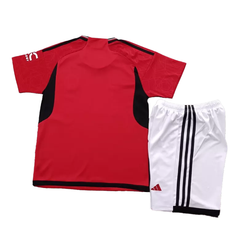 Manchester United Home Kids Jerseys Full Kit 2023/24 - vstockx