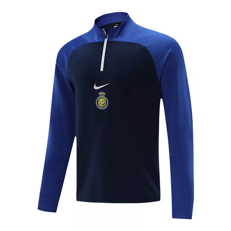 Al Nassr 1/4 Zip Tracksuit 2023/24 Blue&Black - vstockx