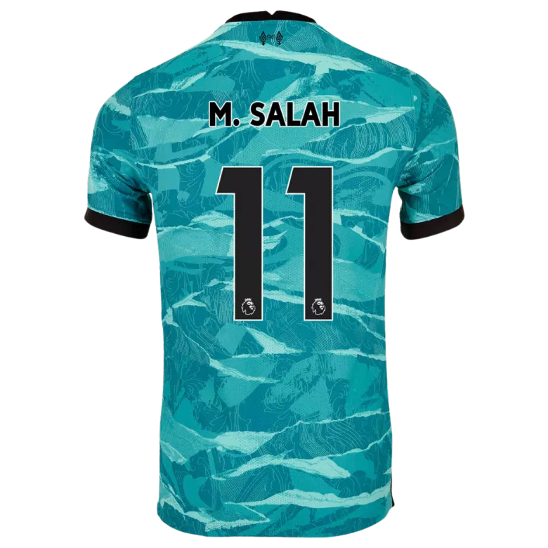 Mohamed Salah #11 Liverpool Away Soccer Jersey 2020/21 - vstockx