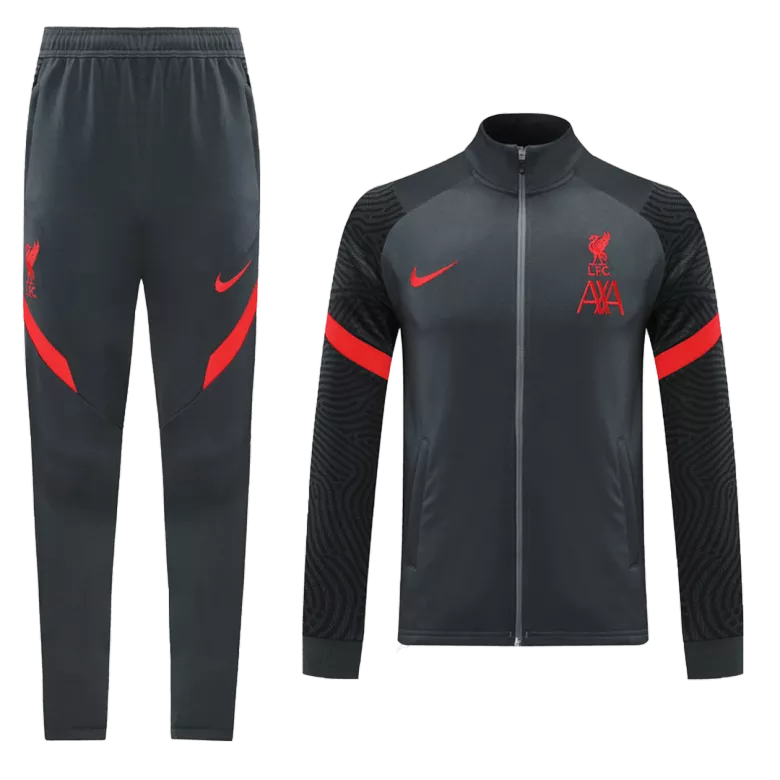 Liverpool Tracksuit 2020/21 Dark Gray - vstockx