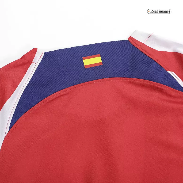 Atletico Madrid Home Long Sleeve Soccer Jersey 2022/23 - vstockx