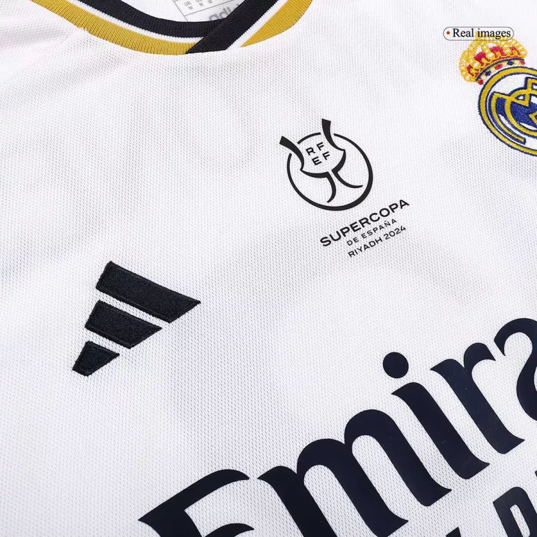 CAMPEONES #13 Real Madrid Campeones Supercopa Home Soccer Jersey 2023/24 - vstockx