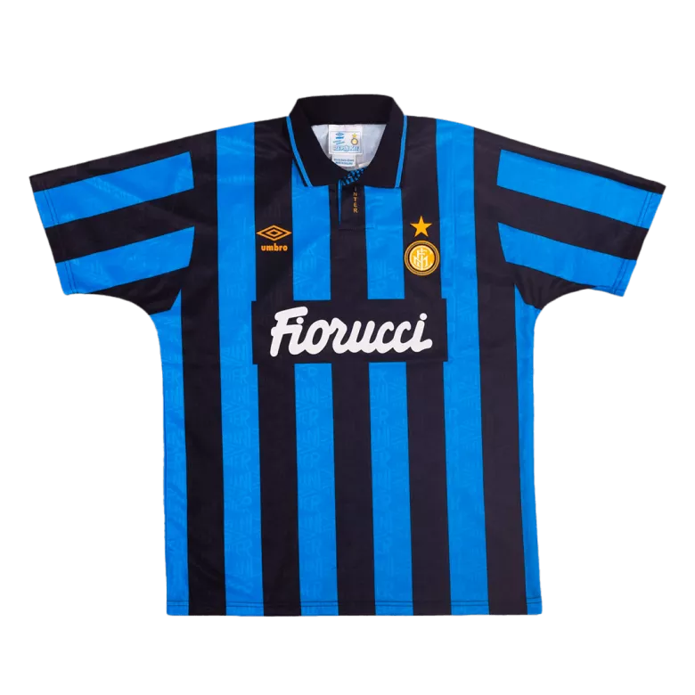 Vintage Soccer Jersey Inter Milan Home 1992/93 - vstockx