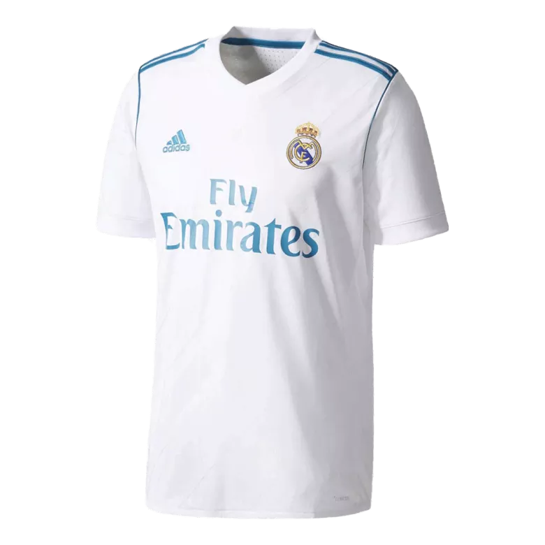 Real Madrid Home Soccer Jersey 2017/18 - vstockx