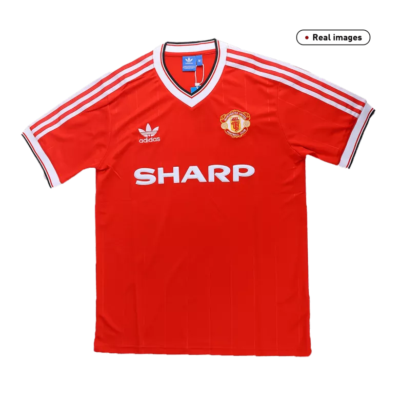 Vintage Soccer Jersey Manchester United Home 1982/84 - vstockx