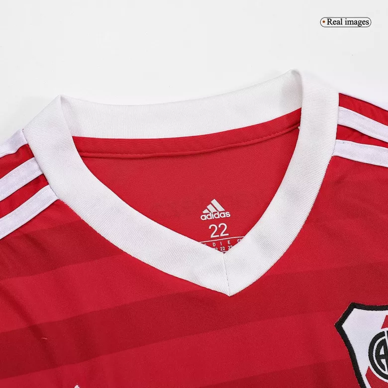 River Plate Away Kids Jerseys Kit 2022/23 - vstockx