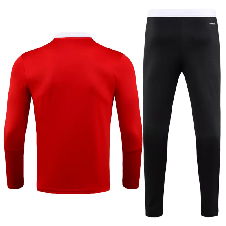 Ajax 1/4 Zip Tracksuit 2021/22 Red - vstockx