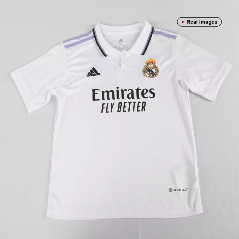 Unique #8 Real Madrid Club World Cup Special Kids Jerseys Kit 2022/23 - vstockx