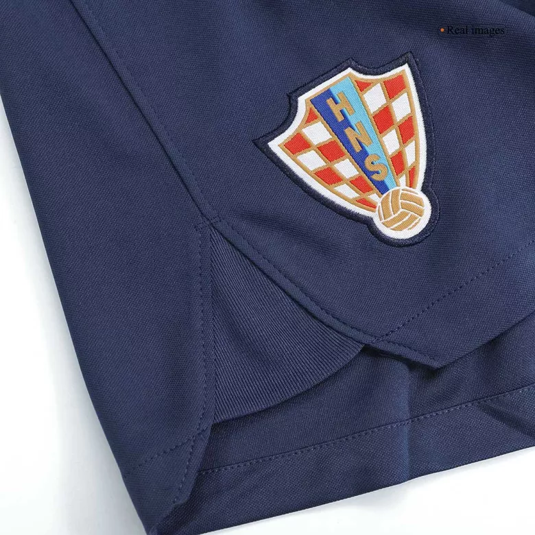 Croatia Away Soccer Shorts 2022 - vstockx
