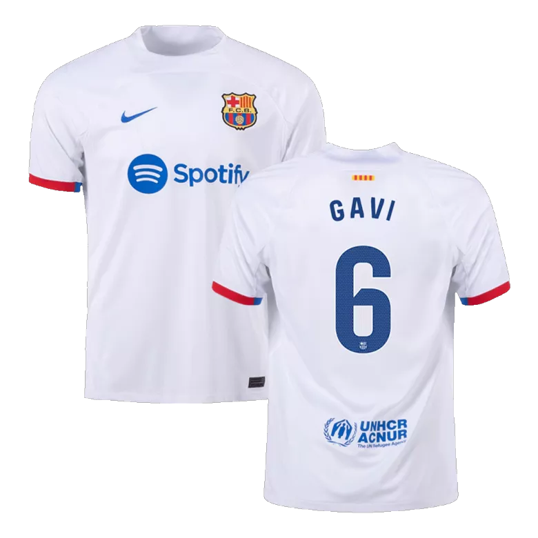 GAVI #6 Barcelona Away Jersey 2023/24 - vstockx