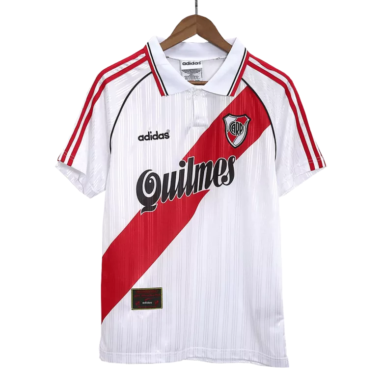 Vintage Soccer Jersey River Plate Home 1995/96 - vstockx