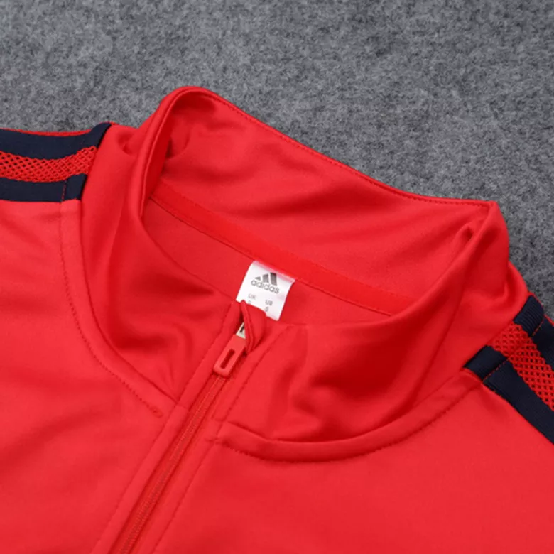 Ajax 1/4 Zip Tracksuit 2022/23 Kids Red - vstockx