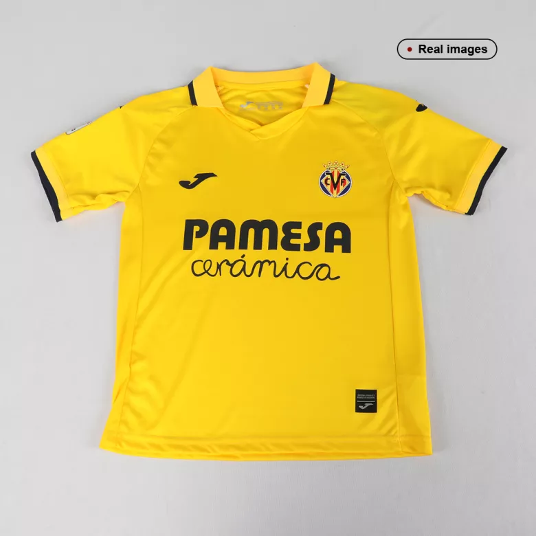 Villarreal Home Kids Soccer Jerseys Kit 2022/23 - vstockx