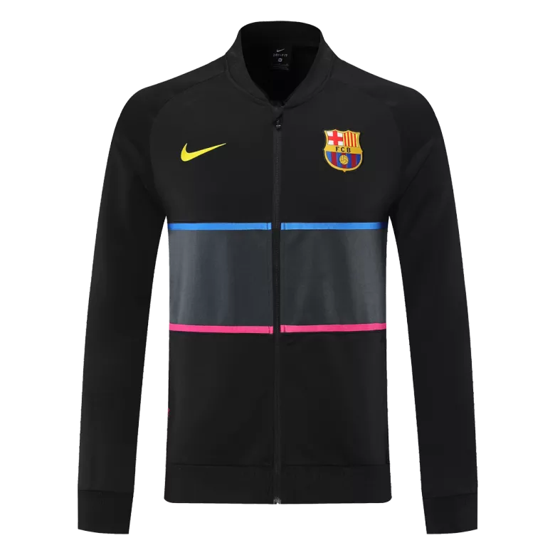 Barcelona Jacket Tracksuit 2021/22 Black - vstockx