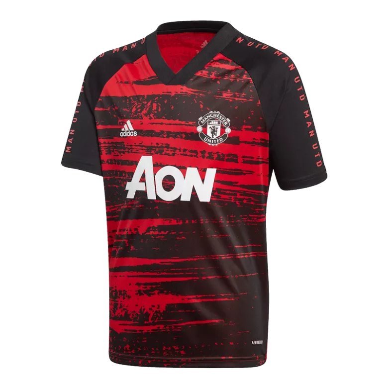 Manchester United Pre-Match Soccer Jersey 2020/21 - vstockx