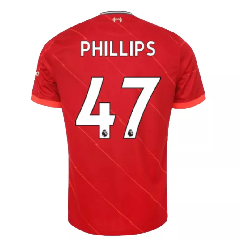 PHILLIPS #47 Liverpool Home Soccer Jersey 2021/22 - vstockx