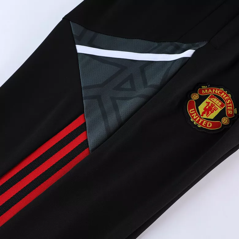 Manchester United 1/4 Zip Tracksuit 2022/23 Black - vstockx
