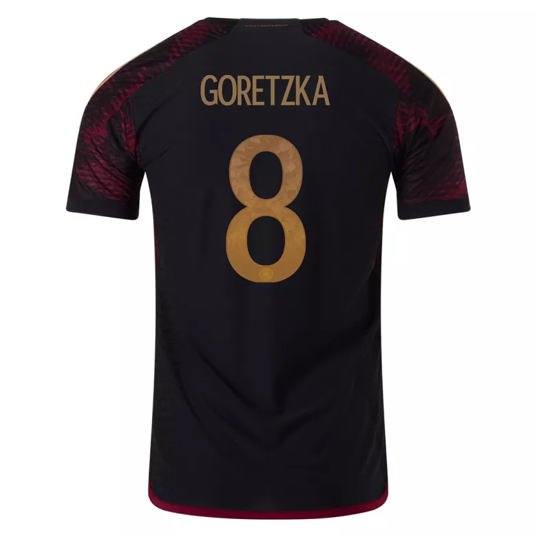 GORETZKA #8 Germany Away Authentic Jersey World Cup 2022 - vstockx