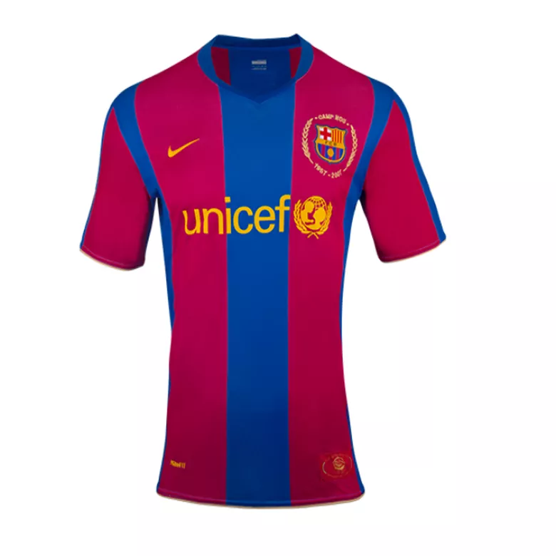 Vintage Soccer Jersey Barcelona Home 2007/08              �� - vstockx