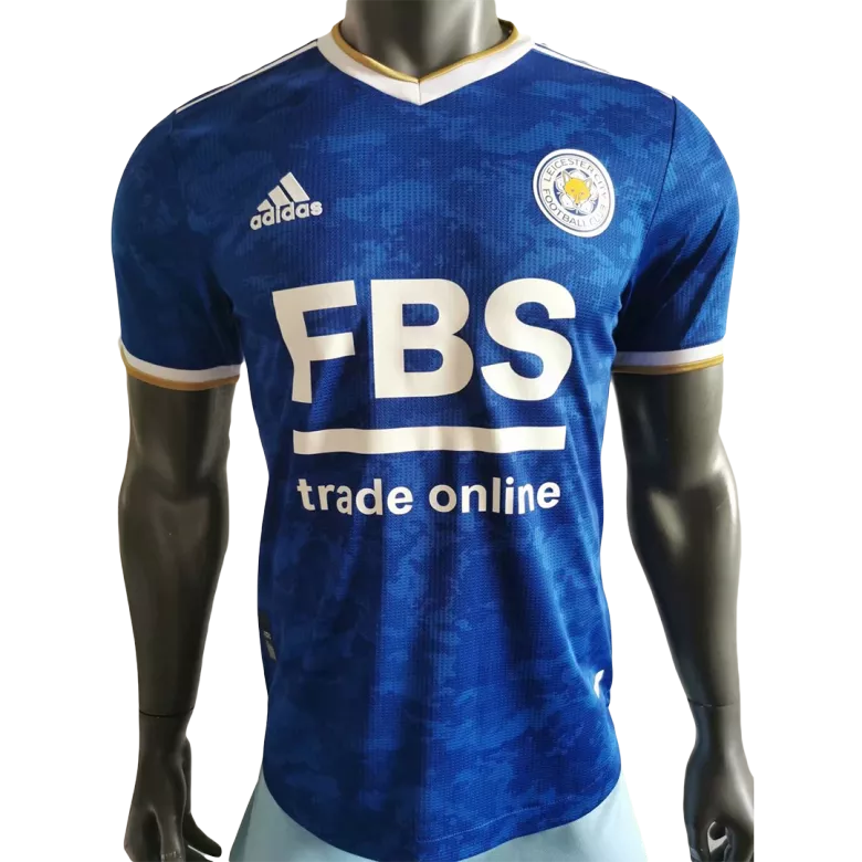 Leicester City Home Authentic Soccer Jersey 2021/22 - vstockx