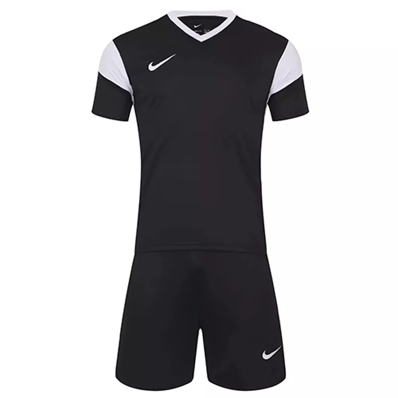 NK-761 Customize Team Jersey Kit(Shirt+Short) Black - vstockx