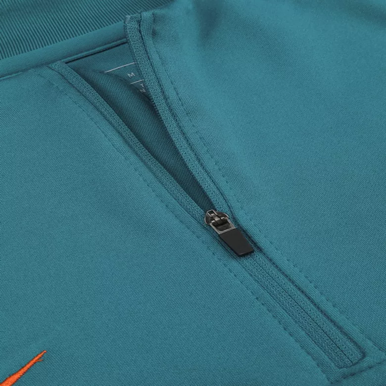 Chelsea 1/4 Zip Tracksuit 2021/22 Black - vstockx