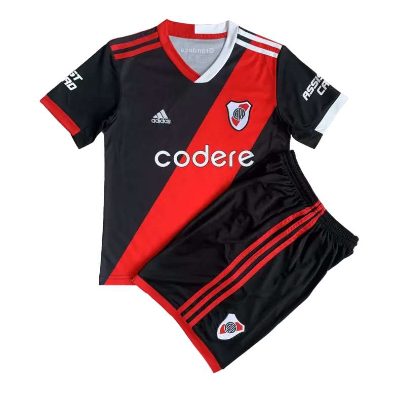 River Plate Third Away Kids Jerseys Kit 2023/24 - vstockx