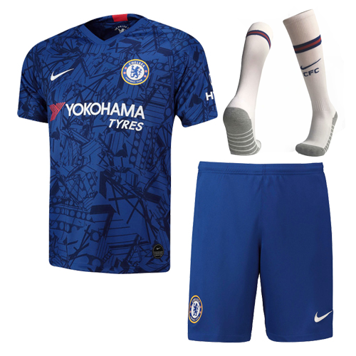 Chelsea Home Kids Soccer Jerseys Kit 2019/20              �� - vstockx