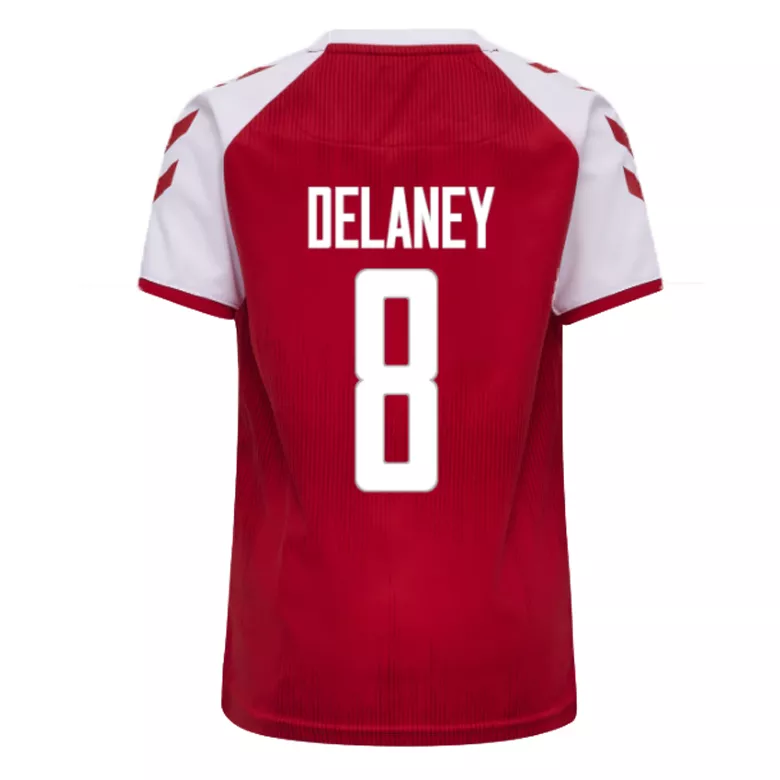 DELANEY #8 Denmark Home Soccer Jersey 2021 - vstockx