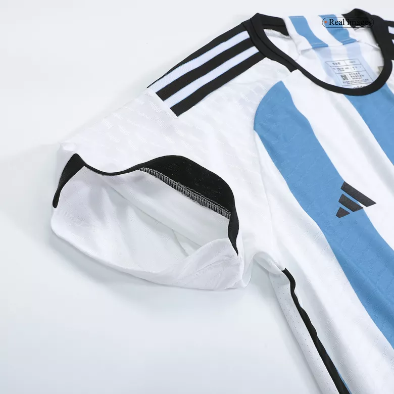 Argentina Home Authentic Jersey World Cup 2022 - Final Edition - vstockx