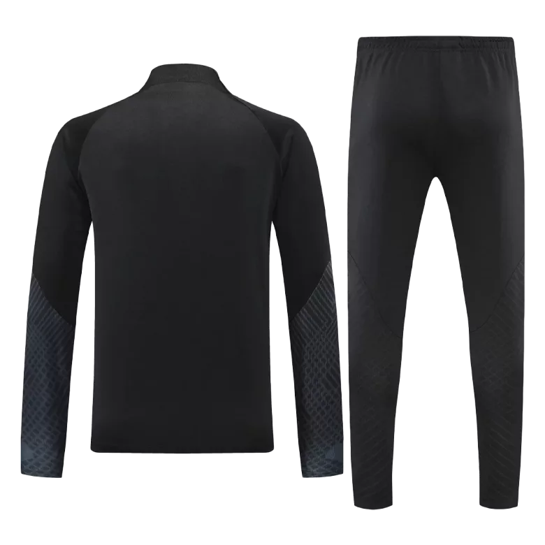 Chelsea 1/4 Zip Tracksuit 2022/23 Black - vstockx