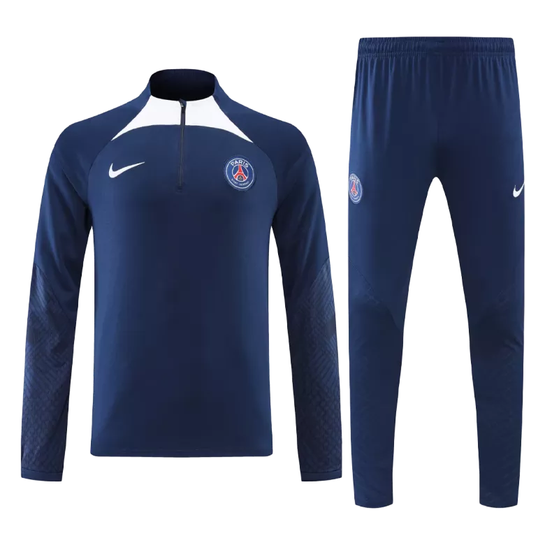 PSG 1/4 Zip Tracksuit 2022/23 Navy - vstockx