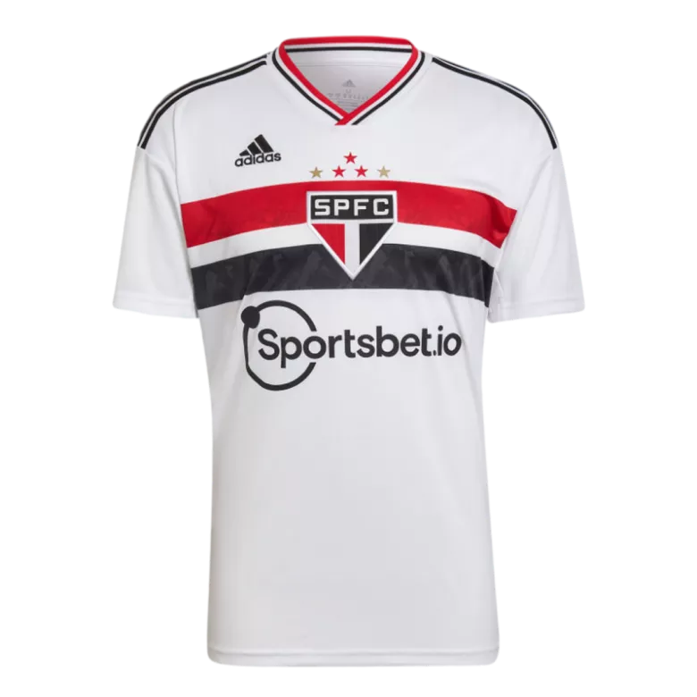 Sao Paulo FC Home Authentic Soccer Jersey 2022/23 - vstockx