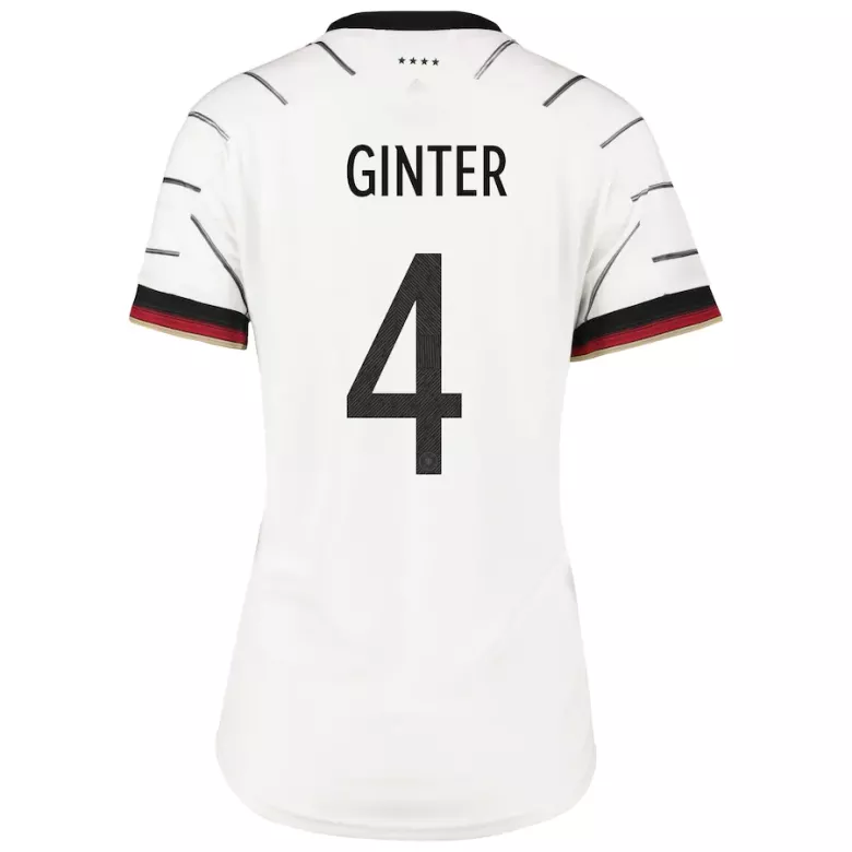 GINTER #4 Germany Home Soccer Jersey 2020/21 Women - vstockx